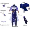 Rolecos Game Genshin Impact Lisa Cosplay Costume Lisa Cosplay Kostum