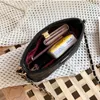 Style mała torba kobieta moda 2021 Modne damskie damskie łańcuch komunikatora Rhombus torebka o dużej pojemności252c