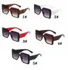 Lato Kobiety Outdoors Duży Kwadratowy Okulary Ladies UV Moda Czarne Czerwone Okulary Plaża Sunglasse Mężczyzna Wiatroszczelne Jazdy Okulary przeciwsłoneczne 5Colors