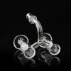 Double Head Terp Vacuum/quartz Vacuum Banger Smoking Accessories 2 Terp Pearls(big, Medium) & 1 Capsule Bead 10mm 14mm 19mm Clear Joint for Glass Bong Dab Rig 834 835