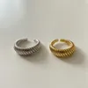 Pierścienie klastra Louleur Real 925 Srebrny srebrny pierścień francuski Minimalistyczny regulowany dla kobiet moda luksusowe prezenty biżuterii