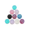 10pcslot Xinnver Snap Bijoux Boutons Mixte Style Shimmer Résine Snap Fit 18mm Snap Boutons B jllmIh7528992