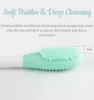 Dubbele kant siliconen gezicht masker borstel facial applicator pore cleaner huidverzorging massage borstels cosmetische schoonheid tool