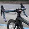 Composants de guidon de vélo 2 pièces sangle de guidon adhésive de route barre de vélo enveloppes bandes bande antidérapante colorée ceintures de poignée de cyclisme