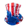 Scarves Usa American Flag Bandanas Mask Neckerchief Scarf Mens Doorag Headband Outdoor Balaclava Face Headwear For Neck