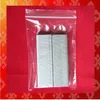 500pcs 8x12cm Jewelry Ziplock Zip Zipped Lock Reclosable Poly Clear Packaging Bags Transparent Travel Plastic Bag