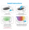 LED Toilet Light PIR Motion Sensor Night Lamp 8 Colors Backlight WC Bowl Seat Bathroom Lights for Childre