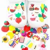 1000 Stile mehr Dekorative Cartoon-Figur PVC Gummi Obst Blume Schuhe Charms Zubehör Clog Jibz Fit Armband Krokoknöpfe Schuhdekorationen Geschenk