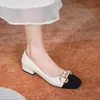Buty designerskie luksusowa kobieta balet kwadratowe palce niskie obcasy heelsshoes miękki naturalny skórzany komfort mody wiosna/jesień europejska marka Warorwar marka YGN020-A29