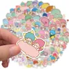 100 Stks Gemengd Nee Herhaal Leuke Cartoon Graffiti Skateboard Stickers voor Auto Laptop Pad Fiets Motorfiets PS4 Telefoon Bagage Bagage Decal PVC Gitaar Koelkast