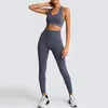 Women039s Yoga Set Seamless Sportswear 2 -Stycks Gym Yoga Kläder Sport Bh Leggings Running Wear Skinny Sports Surs Dropshippi4044771