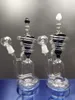 Süper Girdap Cam Bong Dab Rig Nargile Tornado Cyclone Recycler Rigs Recyclers Tüp Su Borusu 14.4mm Ortak Bongs sestshop