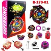 Burst Superking SuperKing B-170 01 Death Diabolos 4Turn Merge 1D Spinning Top Metal Fusion Gyroscope Launcher Toys for Children X0528