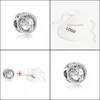 Charms Bijoux Résultats Composants 100% 925 Sterling Sier Libellule Et Coccinelle Fit Original Européen Charme Bracelet Mode Femmes Mariage