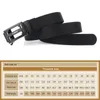 Medyla Mens Military Nylon Belt Nowa technologia Automatyczna klamra twarda metalowy pasek uactical Pas dla mężczyzn 3mm Soft Real Sports Belt 210310 3422