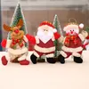 Boże Narodzenie lalki wisiorek nadziewane zabawki xmas drzewo wisiorki domowe dekoracje wysokiej jakości zabawka