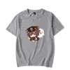 Män/kvinnor genshin påverkar hu tao t-shirts sommar pojke tjej tonåring t skjortor streetwear harajuku casual t-shirt tecknad anime kläder y0901