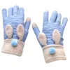 Cinq doigts gants 2022 adulte hiver chaud tricoté Wapiti Animails oreille épaississement écran mignon haute qualité multifonctionnel Guantes