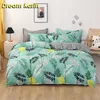 Nordic Simple Bedding Set Adult Duvet Cover Sets Bedclothes Bed Linen Sheet Single Double Queen King size Qulit Covers 240/220 210315