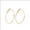 Stud Jewelryins Vintage Circle Ear Loops Polygon Geometry Earring Restoring Alloy Earrings Women Drop Delivery 2021 Zlrw3