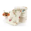 Towel 75x140cm Floral Pattern Cotton Bath s for AdultsBeach Terry roomFlower Serviette de Bain Y200429