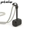 Pendant Necklaces GOKADIMA Christmas Gift Stainless Steel Hammer Necklace Jewelry Men Party Rock P0559426358