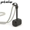 Pendentif Colliers GOKADIMA Cadeau De Noël En Acier Inoxydable Marteau Collier Bijoux Hommes Party Rock P0554656830