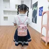 Girls Backpacks Kids School Bags Clear Sequin Leather Book Backpack Cartoon Fashion Children Accessories