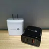 PD 20W USB C Caricabatterie QC 3.0 Adattatore da parete per carica rapida del telefono a 2 porte LED Per tutti i telefoni