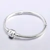 Silver 925 Chain Charm Armband med Ale S925 LOGO FIT DIY PEADS CHARMS Women Handmade Christmas Gift Original smycken PS0032888
