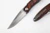 Hög Quatily Reeve Chris Cr Mnandi Folding Knife Legering Titanium Wood Pocket M390 60HRC Handle Mini Knife EDC Tactical Survival Cam4063469