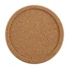 200PCS Classic Round Plain Cork Underlägg Dricker Vinmattor Korkar Mat Drycker Juice Pad För Bröllopsfest GÅNG Favorit SN4445