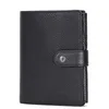 財布最高品質純正牛レザーウォレット男性ハスプデザイン短い財布男性クラッチWB78のためのパスポートPOホルダー