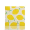 Dince per stoviglie usa e getta estate fresco giallo limone fragole tema da frutta hawaii decori appesi stendardi per baby shower buon compleanno fa fa