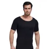 Heren Body Shapers Men's 2022 Men strakke magere mouwloos shirt fitness schoonheid buik tanktops vorm vesten afslank borsten gym vest