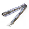 10 teile/los J2191 Vangogh Kunst schlüsselanhänger Abzeichen ID s Handy Seil schlüssel Lanyard Neck Straps Zubehör