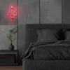 Nachtlichten Neon lamp Innovatieve raketvorm LED -bord Babykamer Kerstfeest Supplies228d