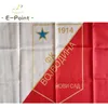 Vlag van Servië FK VOJVODINA 3 * 5FT (90 cm * 150cm) Polyester EPL Vlag Banner Decoratie Flying Home Garden Flag Feestelijke geschenken