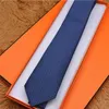 100% quality silk tie brand Men's business tie Yarn-dyed embroidery stripe with gift box