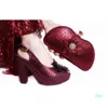All'ingrosso-Scarpe eleganti decorate con strass Donna di lusso di alta qualità per la festa nuziale italiana