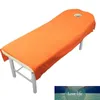 190cm Massage Table Couch Cover Face Hole Bed Sheet Protector Cosmetic Bed Beauty Sheet för Salon Spa Foot Care Store 6Colors