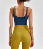 Gym Kläder Kvinnor Underkläder Tankar Yoga Sports Bra Shocksäker Running High-Strength Fitness Workout Beauty Back Sexy Padded Toppar Vest