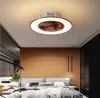 Led ceiling fan lamp bedroom dining room living household modern Chandelier