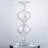 Narghilè Recycler da 11 pollici Infinity Waterfall Bong Universal Gravity Water Vessel Tubi Bong in vetro da 14 mm con giunzione diffusa WP2182