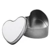 Сублимационные хранения алюминиевые коробки прямоугольник сердца круглые олово коробки теплообмен пустой металлический корпус конфеты макияж может по воздуху A12