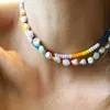 boho puka naturliga cowrie skal kvinnor uttalande pärla barock bijoux choker halsband collier de coquillages smycken 2019