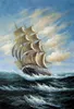 Tall ship sailing Oil Painting On Canvas Home Decor Handpainted/HD-Print Wall Art Picture Customization is acceptable 21060613
