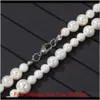 Collana di perle semplici hip-hop europee e americane 6mm 8mm 10mm Perle miste di perle uomini e donne Versatile moda multi-dimensione 6Zeve Ydb6C