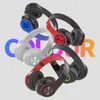 Наушники беспроводной Bluetooth 5.0 Установленная голова HiFi Bass Stereo Shooth Отмена наушников Наушники семицветного света