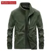 Giacche maglione Uomo Abbigliamento di grandi dimensioni UOMO MODA Abbigliamento uomo Giacche da uomo senza cappuccio Primavera Jaket Abbigliamento Uniforme militare 210923